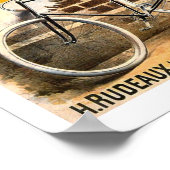 Whitworth Cycles Poster (Ecke)