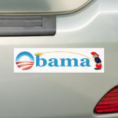 Whiz auf Obama Autoaufkleber (Auf Auto)