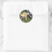 Whiz Kid Runder Aufkleber (Tasche)