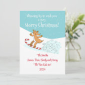 Whizby - Weihnachtskarte Feiertagskarte (Stehend Vorderseite)