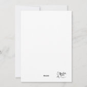 Whizby - Weihnachtskarte Feiertagskarte (Rückseite)