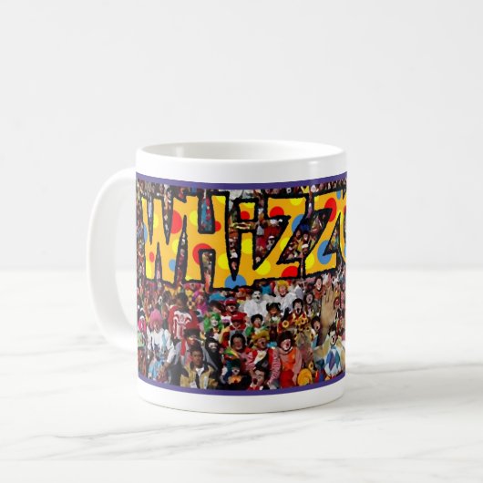 Whizzo der Clown Kaffeetasse (Vorderseite Links)