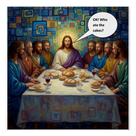 Who ate the cakes poster (Vorderseite)