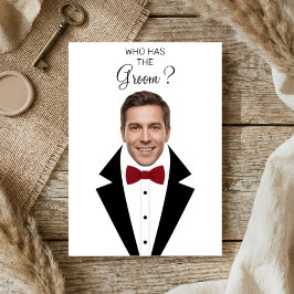 Who Has The Groom Scratch Off Game Bridal Shower T Dankeskarte