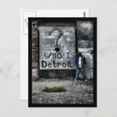 Who is Detroit Postkarte (Vorne/Hinten)