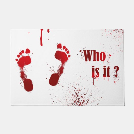 Who is it? fußmatte (Vorderseite)