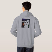 Who is this clarinet man? hoodie (Schwarz voll)