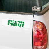 WHO ist IHR PADDY? Autoaufkleber (Auf Lkw)