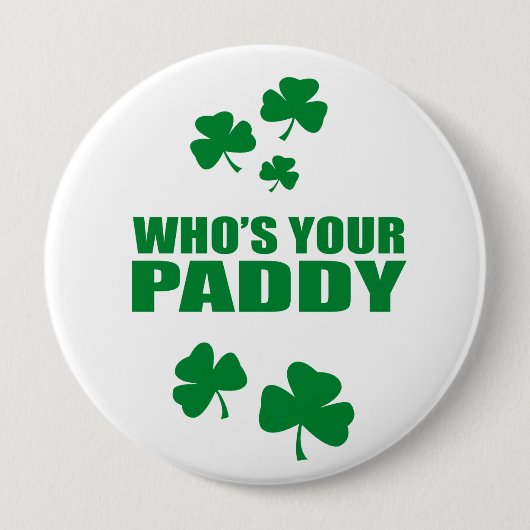 WHO ist IHR PADDY Button (Vorderseite)