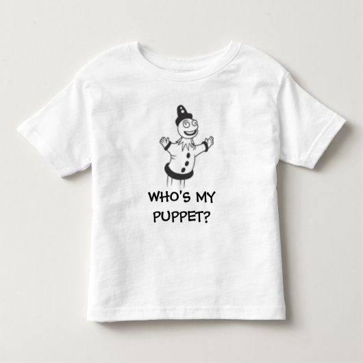 WHO ist MEINE MARIONETTE? Kleinkind T-shirt (Vorderseite)