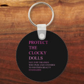 Who P And Conform To Western Beauty Standards  Schlüsselanhänger (Vorderseite)