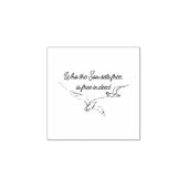 Who the Son sets Free Is Free Indeed Bible Verse Gummistempel (Prägung)