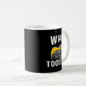 Who Tooted Funny Train Lover Cute Model Railroad C Kaffeetasse (VorderseiteRechts)