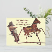 Whoa für einladung (Stehend Vorderseite)