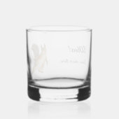 Whoa! Langsam, Eichhörnchen Anpassbarer Text Whiskyglas (Vorderseite)