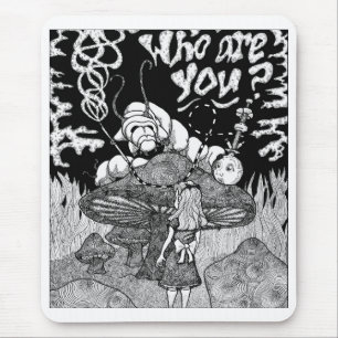 whoareyoubw mousepad