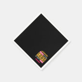 Whoever Trusts in the Lord Is Kept Safe Quote Serviette (Ecke)