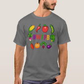 Whole Food Plant Based Vegan WFPB Design friend T-Shirt (Vorderseite)