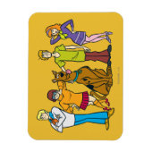 Whole Gang 14 Mystery Inc Magnet (Vertikal)