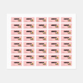 Whole Gang 18 Mystery Inc Etiketten (Blatt)