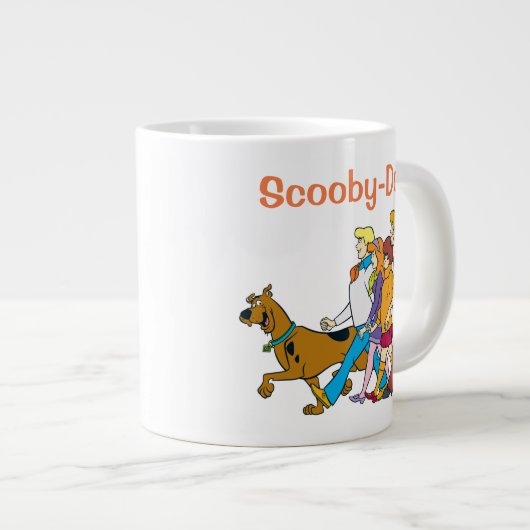 Whole Gang 18 Mystery Inc Jumbo-Tasse (Vorderseite Rechts)