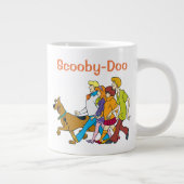 Whole Gang 18 Mystery Inc Jumbo-Tasse (Rechts)