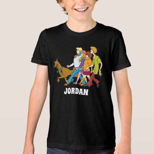 Whole Gang 18 Mystery Inc Tri-Blend Shirt (Vorderseite)