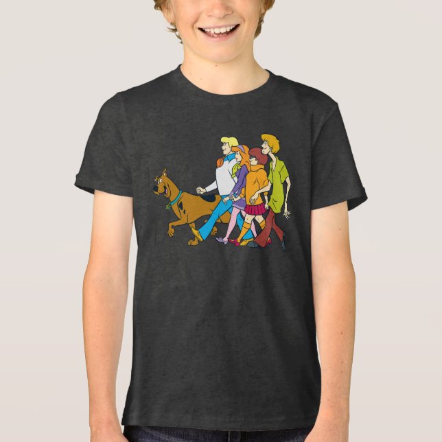 Whole Gang 18 Mystery Inc Tri-Blend Shirt (Vorderseite)