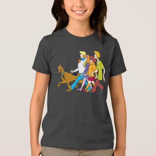 Whole Gang 18 Mystery Inc Tri-Blend Shirt (Vorderseite)