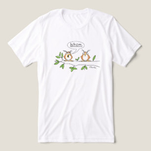 WHOM OWL T-Shirt by Sandra Boynton Tri-Blend Shirt