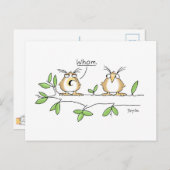 WHOM Postcard von Sandra Boynton Postkarte (Vorne/Hinten)