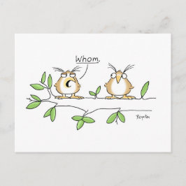 WHOM Postcard von Sandra Boynton Postkarte