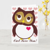 Whoo Liebe dich Karte (Gelbe Blume)