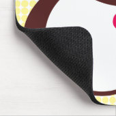 Whoo Liebe dich Mousepad (Ecke)