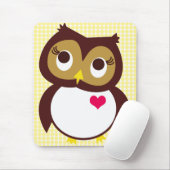 Whoo Liebe dich Mousepad (Mit Mouse)