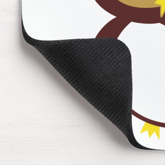 Whoo Liebe dich Mousepad (Ecke)