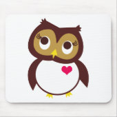 Whoo Liebe dich Mousepad (Vorne)