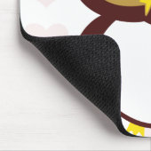 Whoo Liebe dich Mousepad (Ecke)