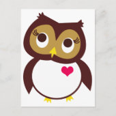 Whoo Lieben Sie Postkarte (Vorderseite)