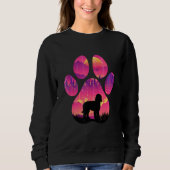 Whoodle Paw Mom Dad Dog Women Men Sweatshirt (Vorderseite)