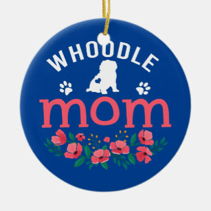Whoodolle Mama gibt Frauen Niedlichen Hundeflover Keramik Ornament