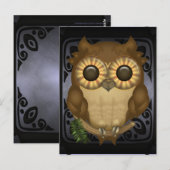 Whoolion Die Niedliche Schüssel Postkarte (Vorne/Hinten)