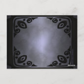 Whoolion Die Niedliche Schüssel Postkarte (Rückseite)