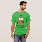 Whooo ist Ihr Paddy St. Patrick's Day Owl T-Shirt (Vorne ganz)