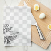 Whooo sind Sie? 3 Küchentuch (Viertel Falte)