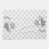 Whooo sind Sie? 3 Küchentuch (Horizontal)