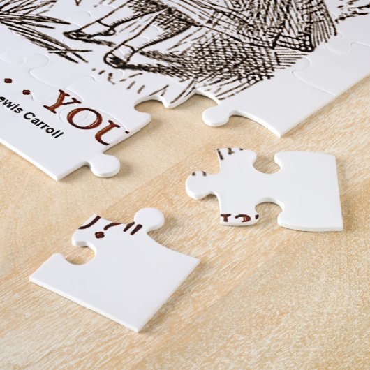 Whooo… sind… Sie? (Alice und die Raupe) Puzzle (Seite)