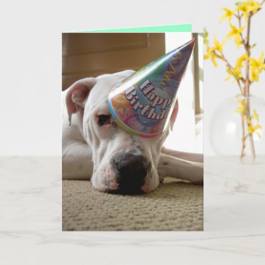 Whoop Dee Doo Karte (Gelbe Blume)