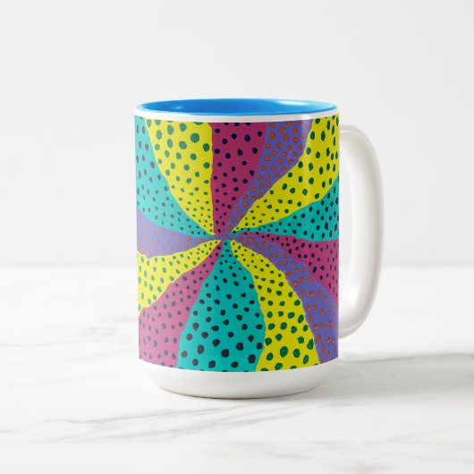 Whoop Zweifarbige Tasse (VorderseiteRechts)