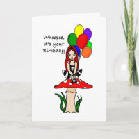 Whoopee, it's your Birthday Goth Faerie